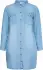 Vero Moda Sila Mix Langarmkleid light blue denim 10285017