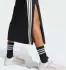 Adidas 3S Maxikleid schwarz weiß