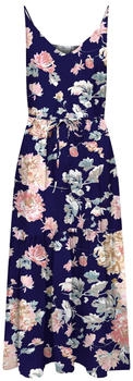 Only Kleid 'Star' türkis ultramarinblau rauchgrau altrosa