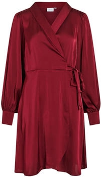 Vila Enna Ravenna Langarmkleid Cabernet 14084510