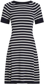 Tommy Hilfiger Strickkleid navy rot weiß