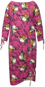 Ulla Popken Midikleid U-Boot-Ausschnitt 4-Arm