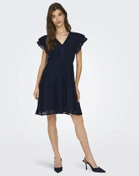 Only Onlhelena Lace Capsl Kleid night sky