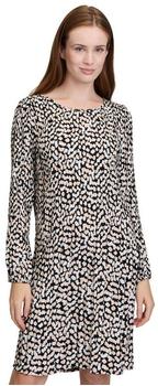 Cartoon Kleid kurz cream schwarz