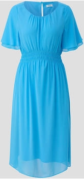 S.Oliver Chiffon-Kleid elastischem Bund türkis 2144600