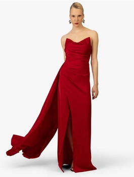 Kraimod Abendkleid hoher Beinschlitze rot