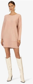 Kraimod Midikleid geradem Saum rosa