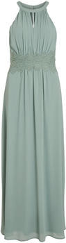 Vila Vimilina Halterneck Maxi Dress grün milieu