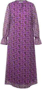Studio Untold Damen Kleid grau lavendel
