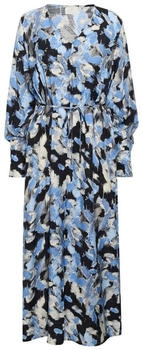 Kaffe Blusenkleid KAjodie schwarz blau