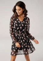 Laura Scott Meshkleid Meshkleid, elastisches Material, taillierte Passform,