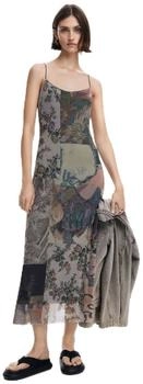 Desigual Strickkleid Straps weiß