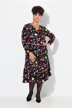 Mia Moda Blusenkleid mehrfarbig 23104621