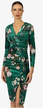 Kraimod Cocktailkleid elegantes Design gr&uuml;n wei&szlig;