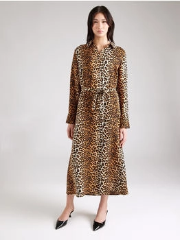 Y.A.S Langes Kleid langen Ärmeln Nomad LeonoraPrint 26037080