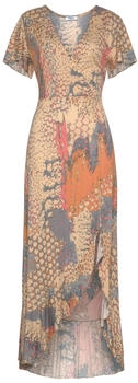 Buffalo Kleid blau gelb orange