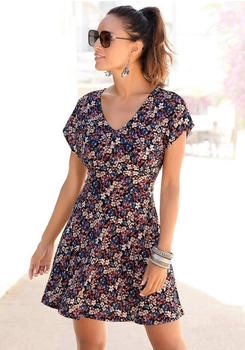 Vivance Dreams Damen Sommerkleid mehrfarbig 5896297