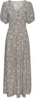 Vivance Maxikleid "mit Bl&uuml;mchendruck und V-Ausschnitt" Ohne Taschen luftiges