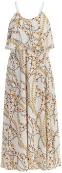 Faina Maxikleid Allover-Print 19227032-FA01 weiss
