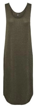 Pieces Midi-Kleid lurex
