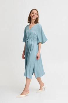 B.Young A-Linien-Kleid BYITILDA DRESS stone blue 164114