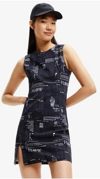 Desigual Vest LEA schwarzes Casual-Kleid