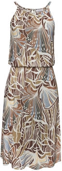 Lascana Kleid creme hellblau braun hellbraun weiß