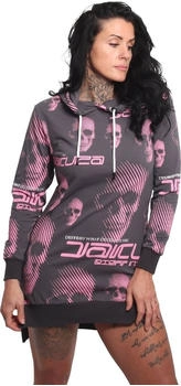 Yakuza Faded Long Tail Lite Hoodie Kleid kaninchen