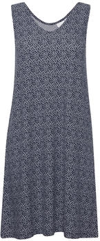 ICHI Kleid 'Lisa Dr21' dunkelblau weiß