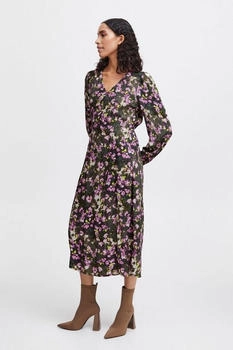 B.Young Blusenkleid VNECK MIDI DRESS 20813505 cyclamen mix