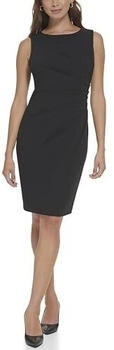 Calvin Klein Essential Sleeveless Sheath Kleid schwarz