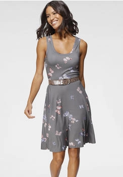 Laura Scott Kleid blau grau pink