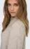 Jacqueline de Yong Strickkleid Loose fit hoch geschlossen voluminöse Ärmel kurz grau