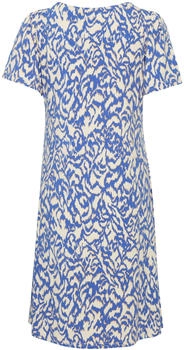 Fransa Blusenkleid FRSeen Beaucoup blue aop MS24 01B