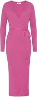 LASCANA Strickkleid Loungekleid zum wickeln mit Tailleng&uuml;rtel, Loungewear