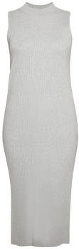 Usha Damen Kleid hellgrau