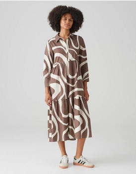 Opus Kleid 'Werano Flow' hellbeige braun 18618957