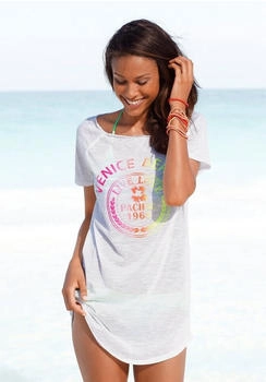 Venice Beach Longshirt Frontprint