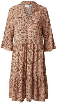 Saint Tropez Kleid 'Eda' beige schwarz