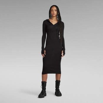G-Star Langes Kleid langen Ärmeln D23929-B692