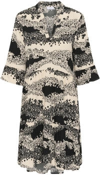 Saint Tropez Blusenkleid 'EdaSZ' schwarz blumig