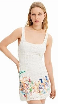 Desigual Vest Mojito Kleid weiß