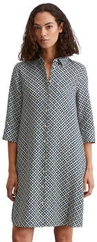 Marc O'Polo Leinenkleid relaxed multi/muted blue (504011321429)