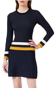 Morgan Robe rayures colorées ROXFA Mehrfarbig marine fauve