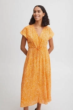 B.Young Sommerkleid creme mandarine