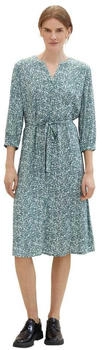 Tom Tailor Printed With Belt Kleid 1041205-34840-38
