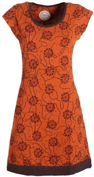 Vishes damen longshirt-kleid mini-kleid tunika-kleid