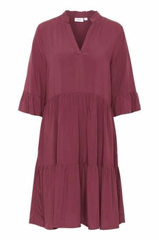 Saint Tropez Blusenkleid EdaSZ burgund