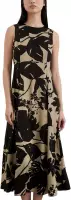 Marc O'Polo 5000013414, Marc O'Polo Damen Kleid aus Viskose 40 taupe