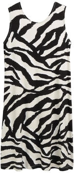 Tom Tailor Jersey Kleid mit Rückendetail abstract beige zebra (1046487_38070)